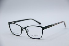 NEW ISAAC MIZRAHI IM30075 GN GREEN FLORAL AUTHENTIC EYEGLASSES 52-17