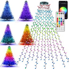 Dazzle Bright Smart Christmas 8.2 feet per strand, RGB Red, Green, Blue 