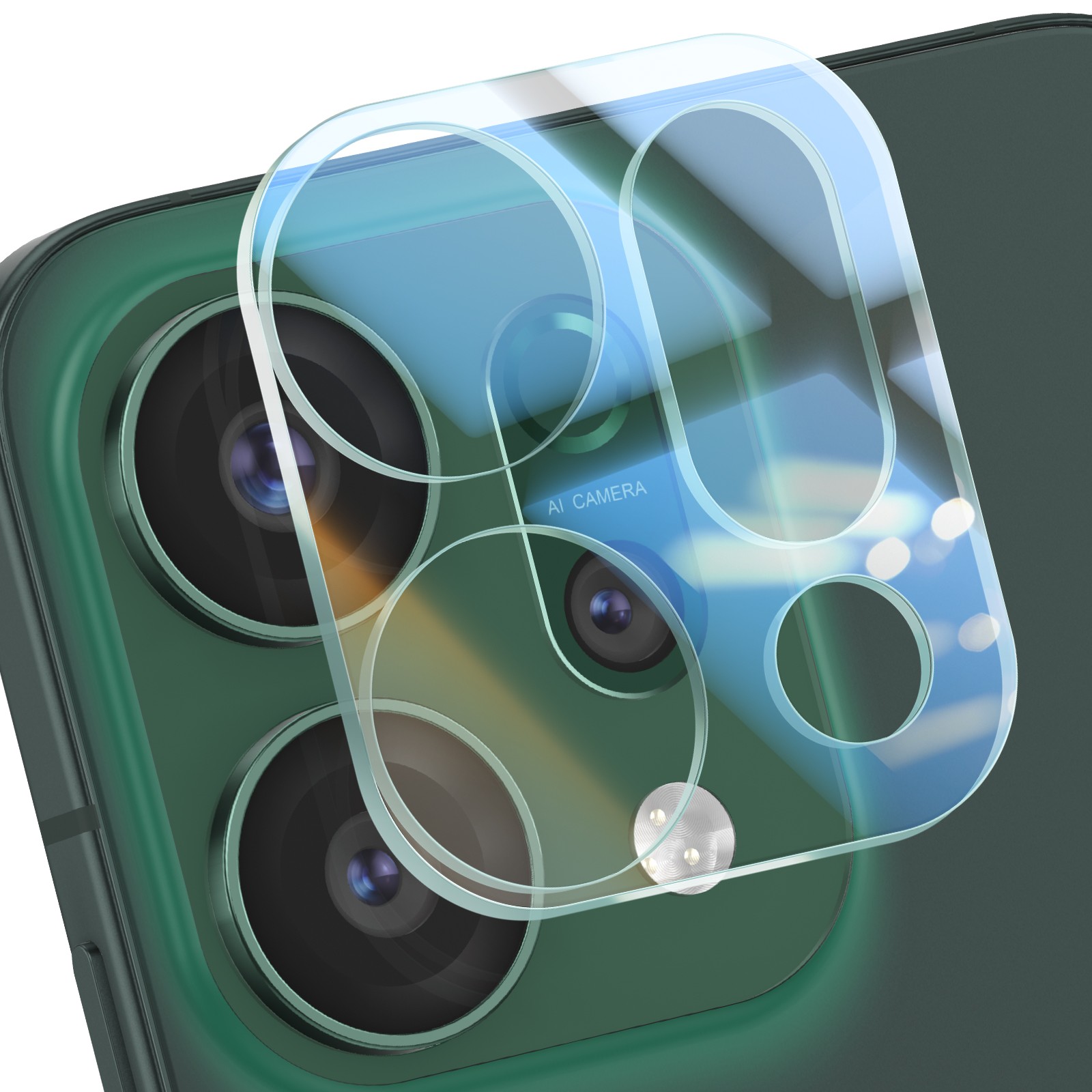 Protection objectif Oppo Reno 14 en verre trempé 9H ultra résistant contre les chocs
