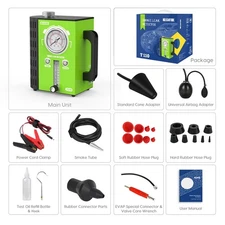 MRCARTOOL T110 Automotive Smoke Machine Vacuum Leak Detector Car Fog Machine US