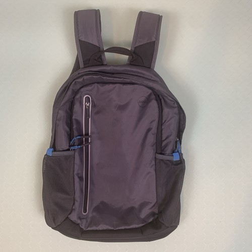 Dell Computer Tek Backpack Gray Black Blue Bag Organizer Computer Cushion