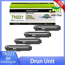 4PK TN221 TN225 Black Toner for Brother MFC-9340CDW HL-3150CDN HL-3170CDW