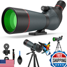 Gosky 20-60x65 Spotting Scope w/ Tripod, Phone Adapter, Controller