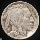 1919-D Buffalo Nickel - Very Fine Details