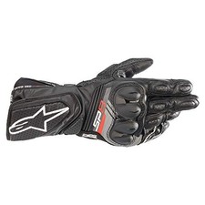 Alpinestars SP-8 V3 Leather Motorcycle Gloves Black Size: XL Item Number: