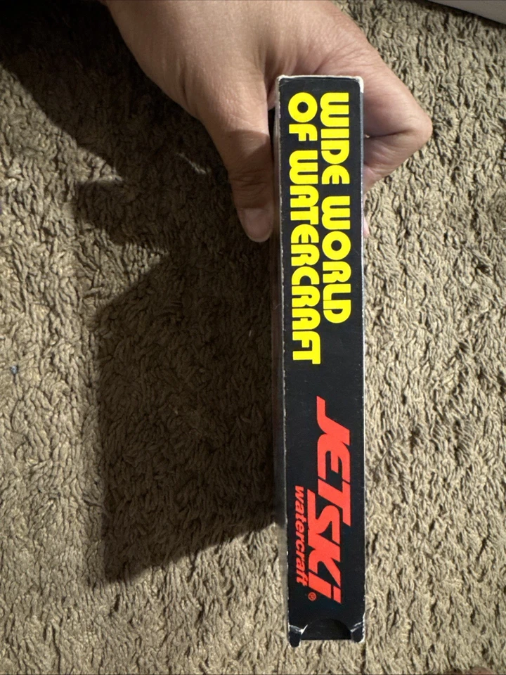 RARE! Action Sports StopWatch Jet Ski Wide World Of Watercraft VHS - Immagine 4 di 4