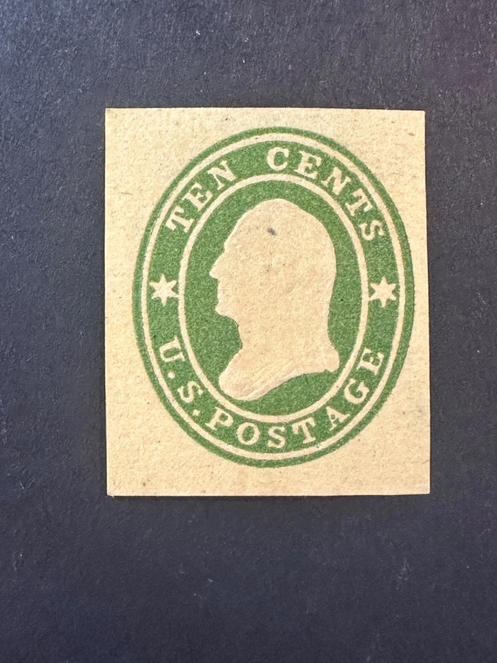 US Scott #U 32  Mint  Cut Square 2024 Scott Catalogue Value $ 450.00 - Image 2 of 4