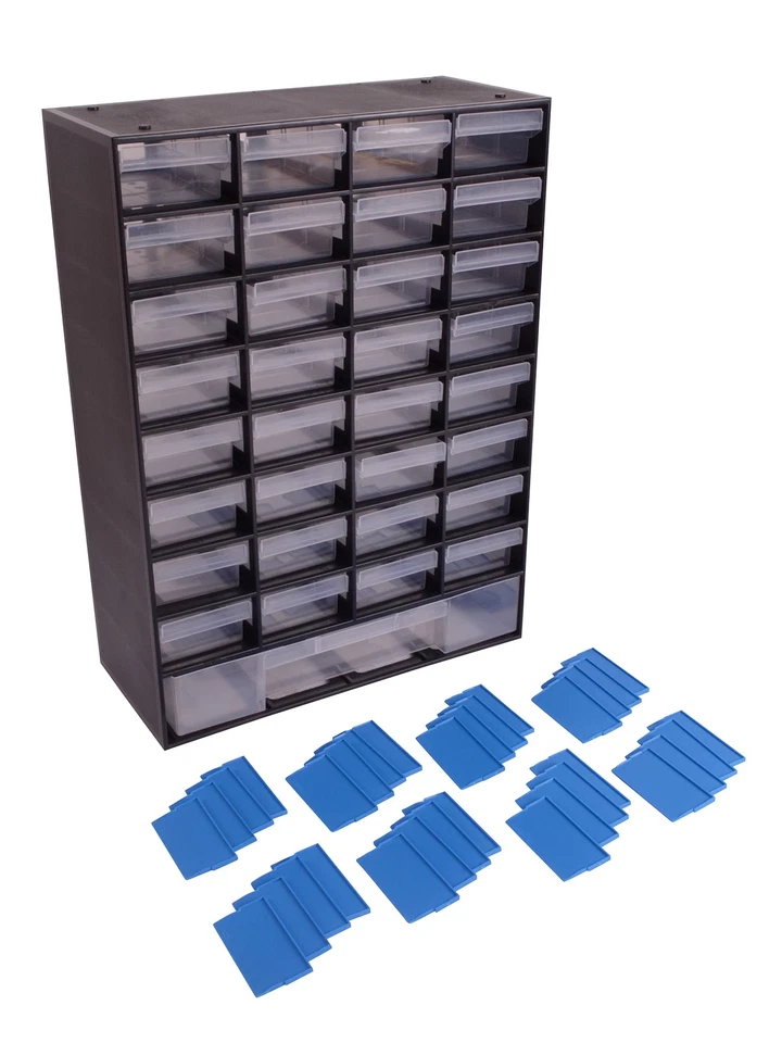 Allit VarioPlus Hobby 33 Fächer Kleinteilemagazin Sortierkasten Sortimentskasten - Bild 2 von 4