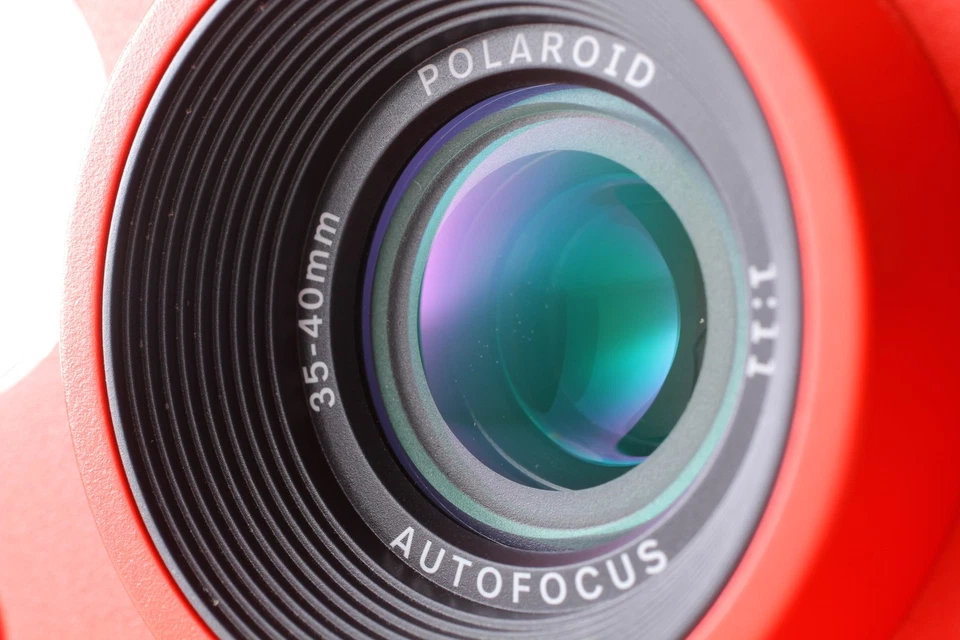 Rare [ Almost MINT in Box ] Polaroid Keith Haring Red Instant Camera From JAPAN - Image 4 of 4