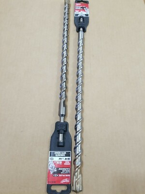 2 Milwaukee SDS PLUS Drill Bits - 48-20-7220 3/4''X18