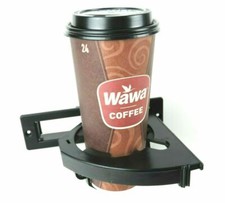 Car Truck Van Suv Rv Camper Flush Mount Swing Out Cup Drink Holder Black 2x 7