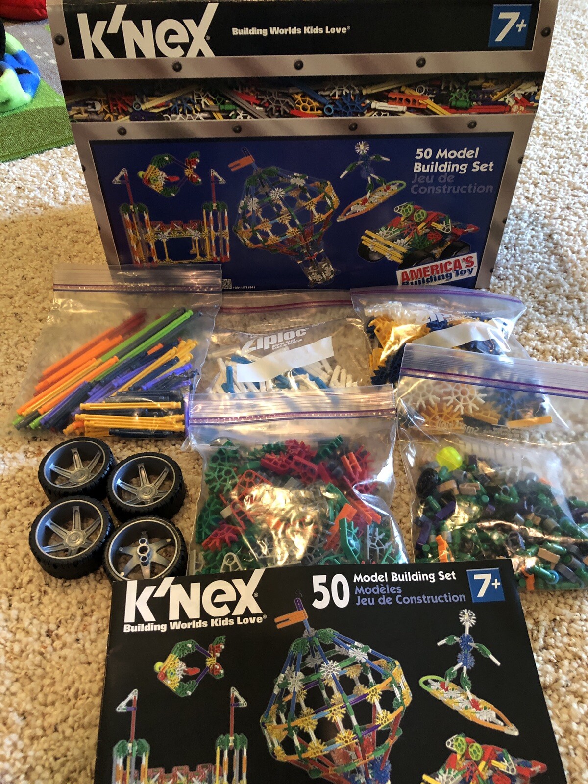 knex 50 model building set