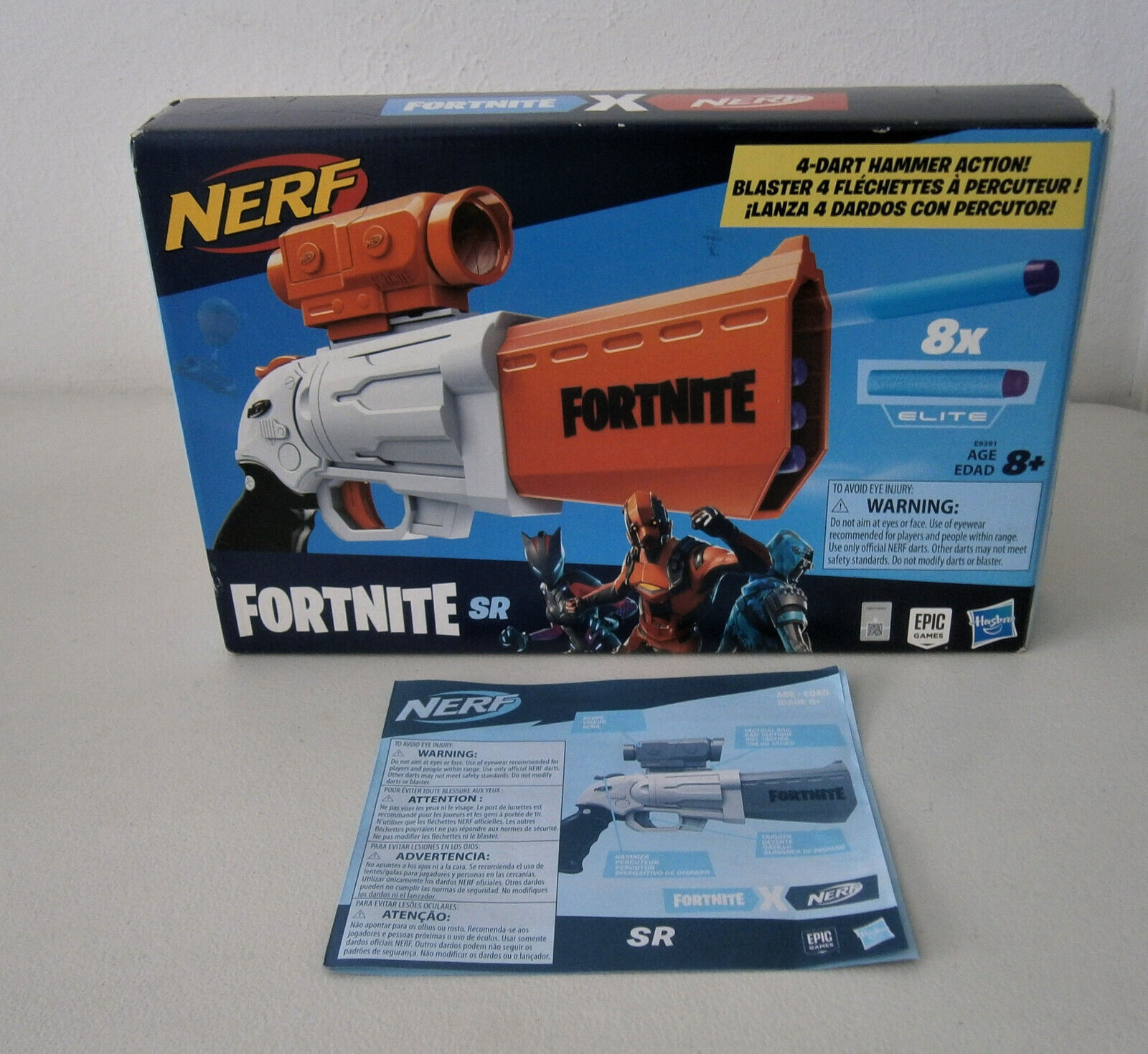 Nerf Fortnite SR Blaster E9391 - Best Buy