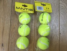 Mantis 3-pak treningowe piłki tenisowe. 2 paczki. Nowy.