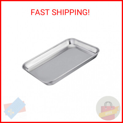 Stainless Steel Pans TeamFar Stainless Steel Toaster Oven Pan