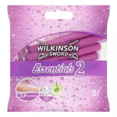 0,64 /Stück - 10er Pack Wilkinson Einwegklingen Damen - Essentials - 5 Stk.