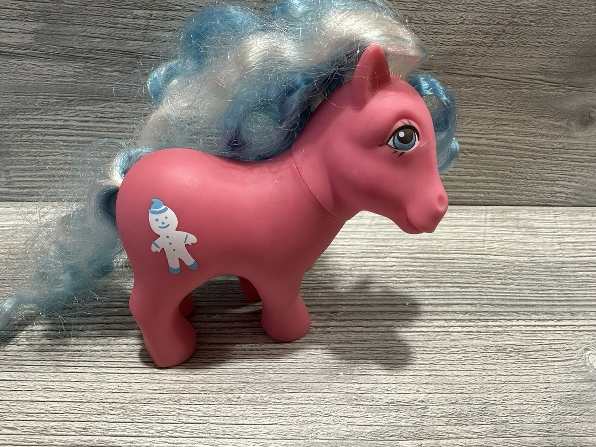 VTG MLP My Little Pony G1 1984 Candy Cane Ponies Molasses Pink