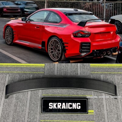 For BMW M2 G87 2023-2024 Carbon Fiber Rear Roof Window