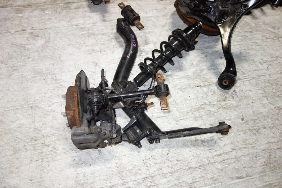 Pinzas de freno JDM Honda Civic 5 orejetas husillos buje brazo de arrastre 2001-2005 EU3 Foto 3 de 4