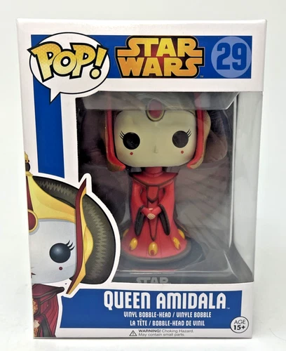Funko Pop Star Wars #29 Queen Amidala Vinyl Bobble-Head VAULTED!!!