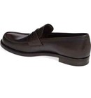 100% AUTHENTIC NEW MEN PRADA VITELLO BRISTOL BROWN PENNY LOAFERS UK 11/US 12 — photo 2