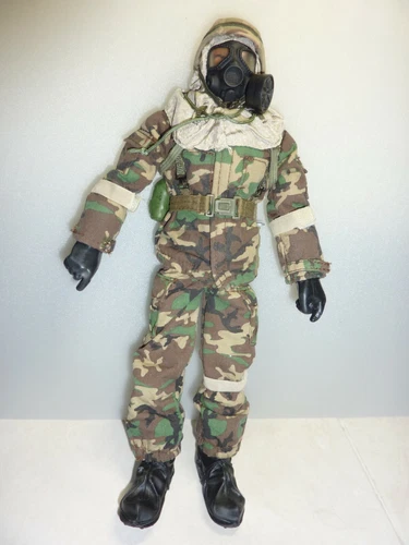 GI Joe Action Military Doll -  12''PAWTUCKET.R.I.02862 - Hasbro Inc.1996