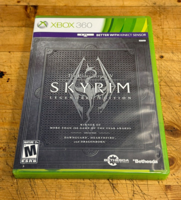 The Elder Scrolls V: Skyrim Legendary Edition (Xbox 360, 2013) Complete Tested