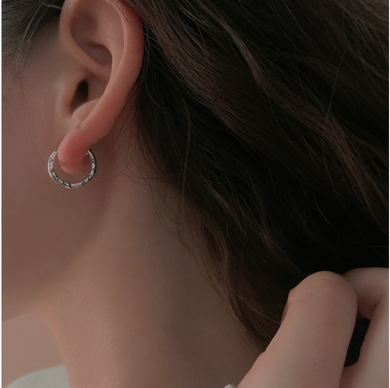 Orecchini A Cerchio In Argento Sterling 925, Lucidi Huggie - Foto 9