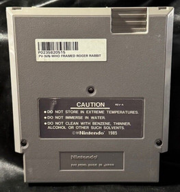 Who Framed Roger Rabbit Nintendo NES Cartridge Only