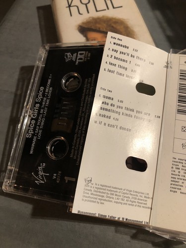 1980s /90s Cassette Tapes X5 Kylie Jason Spice Girls Paul Young Rick Astley - Picture 6 of 7