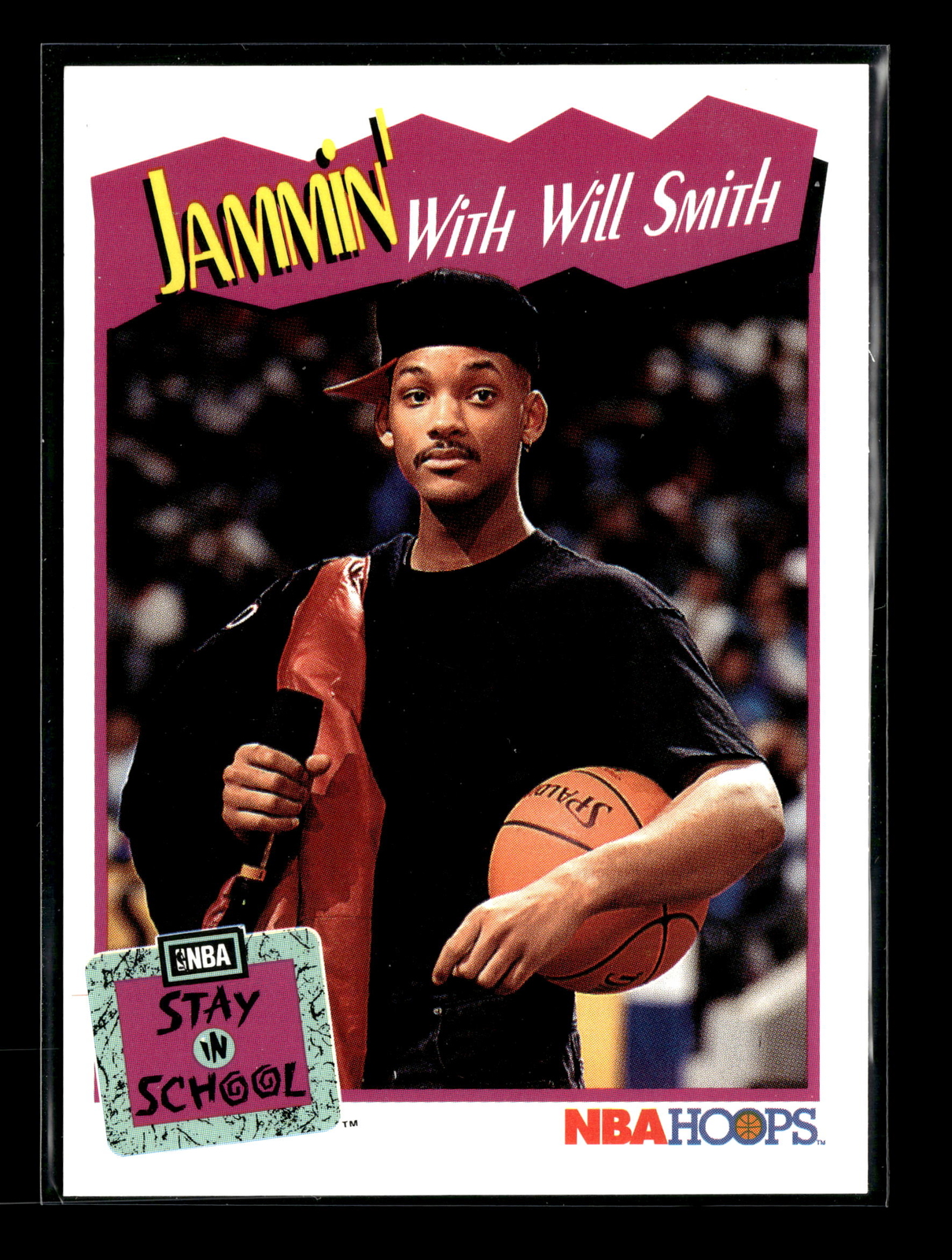 1991-92 Hoops #325 Jammin' with Will Smith