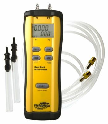 Fieldpiece SDMN5 Dual Port Manometer New