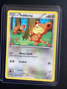 Holo Teddiursa RC15/RC25 Radiant Collection Legendary Treasures MINT Condition