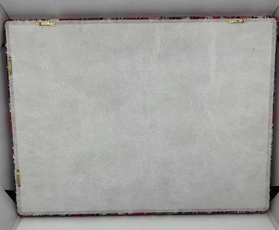 Vera Bradley Padded Bulletin Very Berry Paisley Pattern 24x18 Home Office Decor - Image 3 of 4