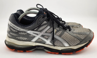ASICS T5D3N Gel-Cumulus 17 Shoes Gray Synthetic Running  display picture 3