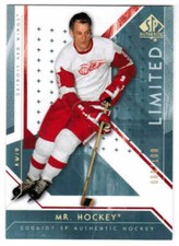 06/07 2006 SP AUTHENTIC MR HOCKEY GORDIE HOWE #64 LIMITED /100 DETROIT RED WINGS