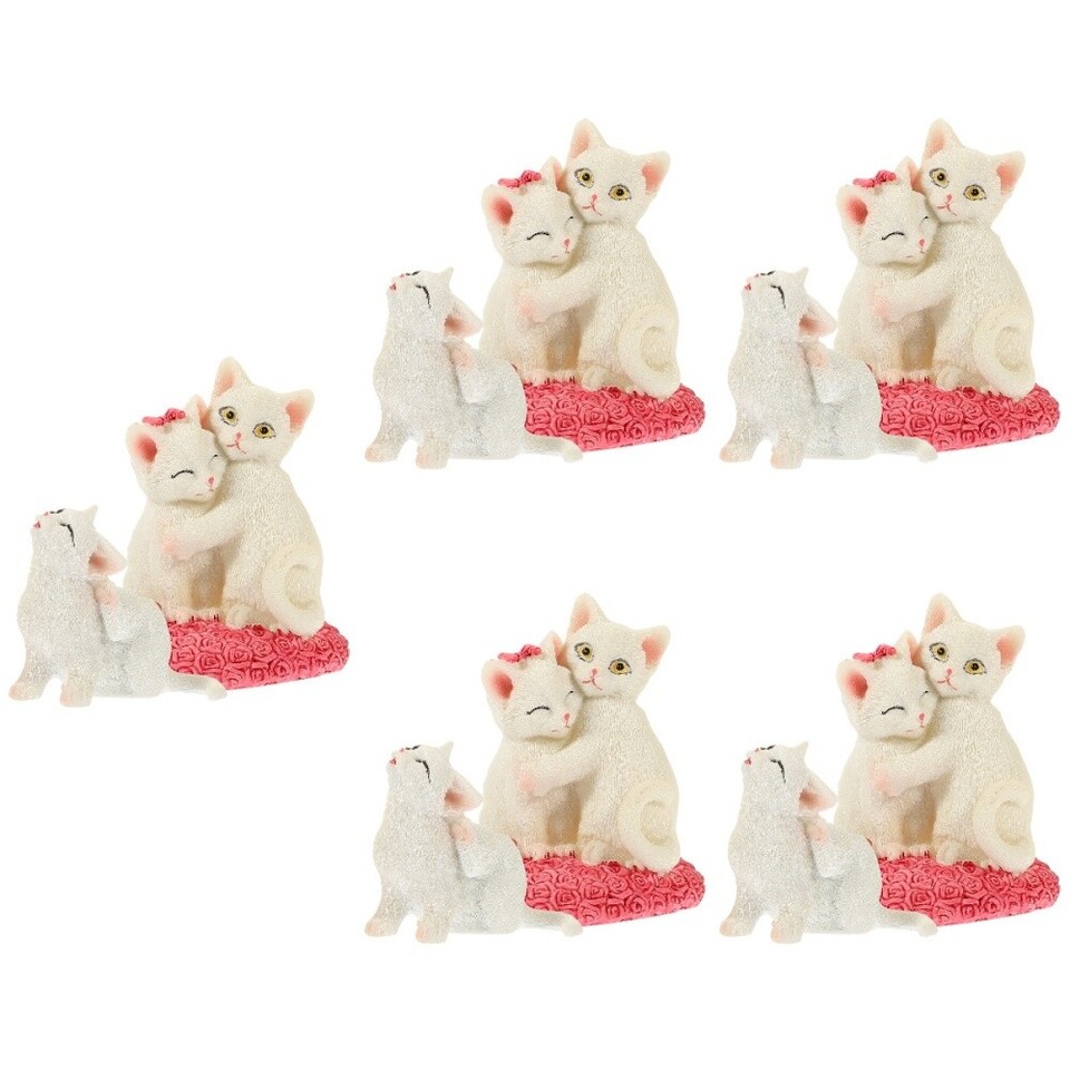 5 Count Cat Car Accessories Miniature Figurines Decor Animal eBay