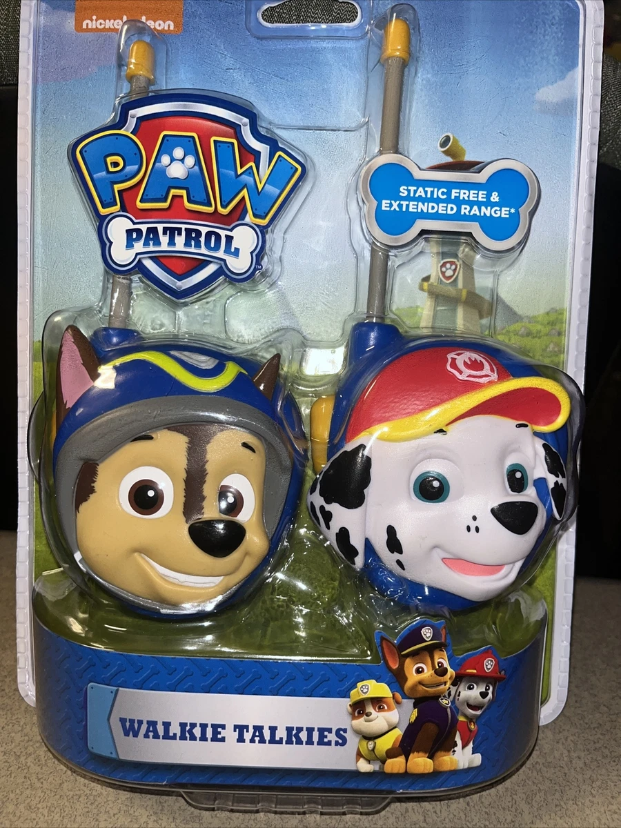 Paw patrol walkie talkie set 2025