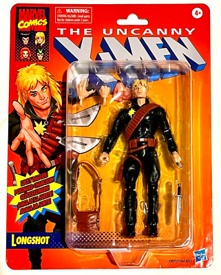 Hasbro Marvel Legends Retro Uncanny X-Men Longshot 6'' Action Figure