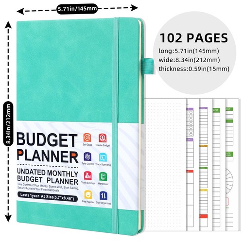 A5 Budget Notebook Planner Monthly Plan Planner Cash Weekly Plan Notebook AU - Picture 18 of 21