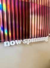 Now Spinning Wall Mounted Vinyl Record Shelf  Album Art Display