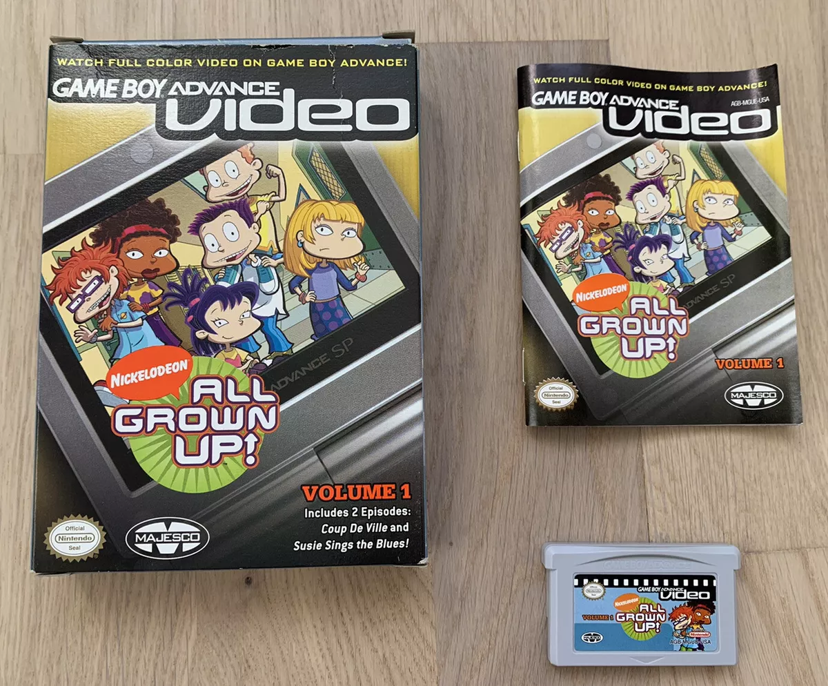 GBA Video/ All Grown Up! Vol. 1/ Complete In Box | eBay