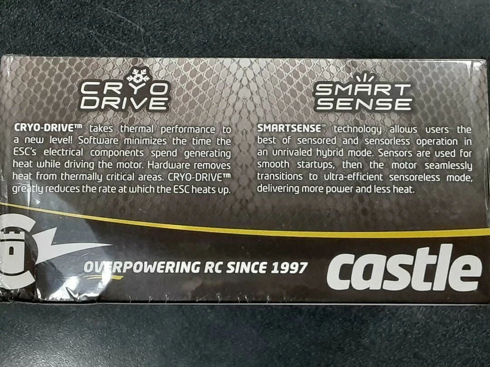 Castle Creations Mamba Monster X 8S 1/6 ESC/Motor Combo w/1717 Sensored Motor - Image 4 of 4