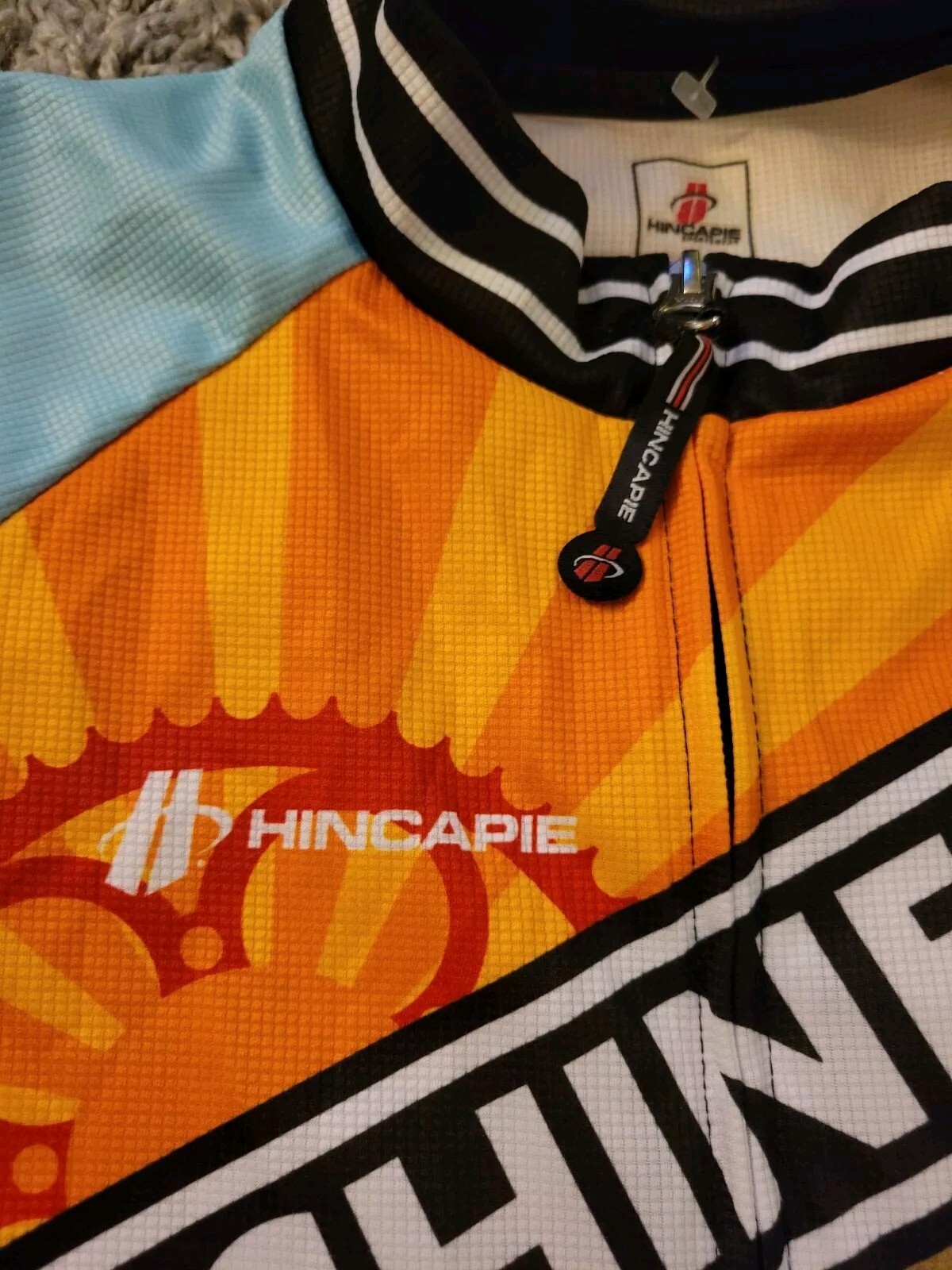 Maglia Camicia Ciclismo Bici Hincapie Machinery Fila Donna Taglia XL