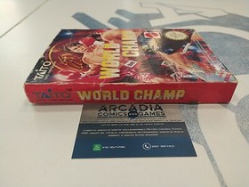 World Champ NES Nintendo Entertainment System  PAL A Scatola Rovinata