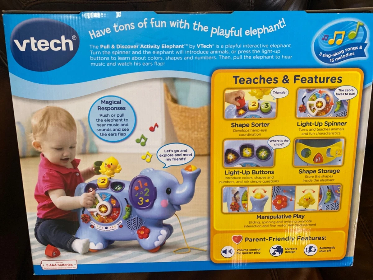 Vtech pull cheap and play elephant