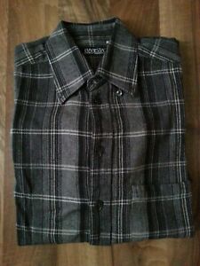 Flanellhemd Holzfallerhemd Damen Herren 41 42 L Grau Ebay