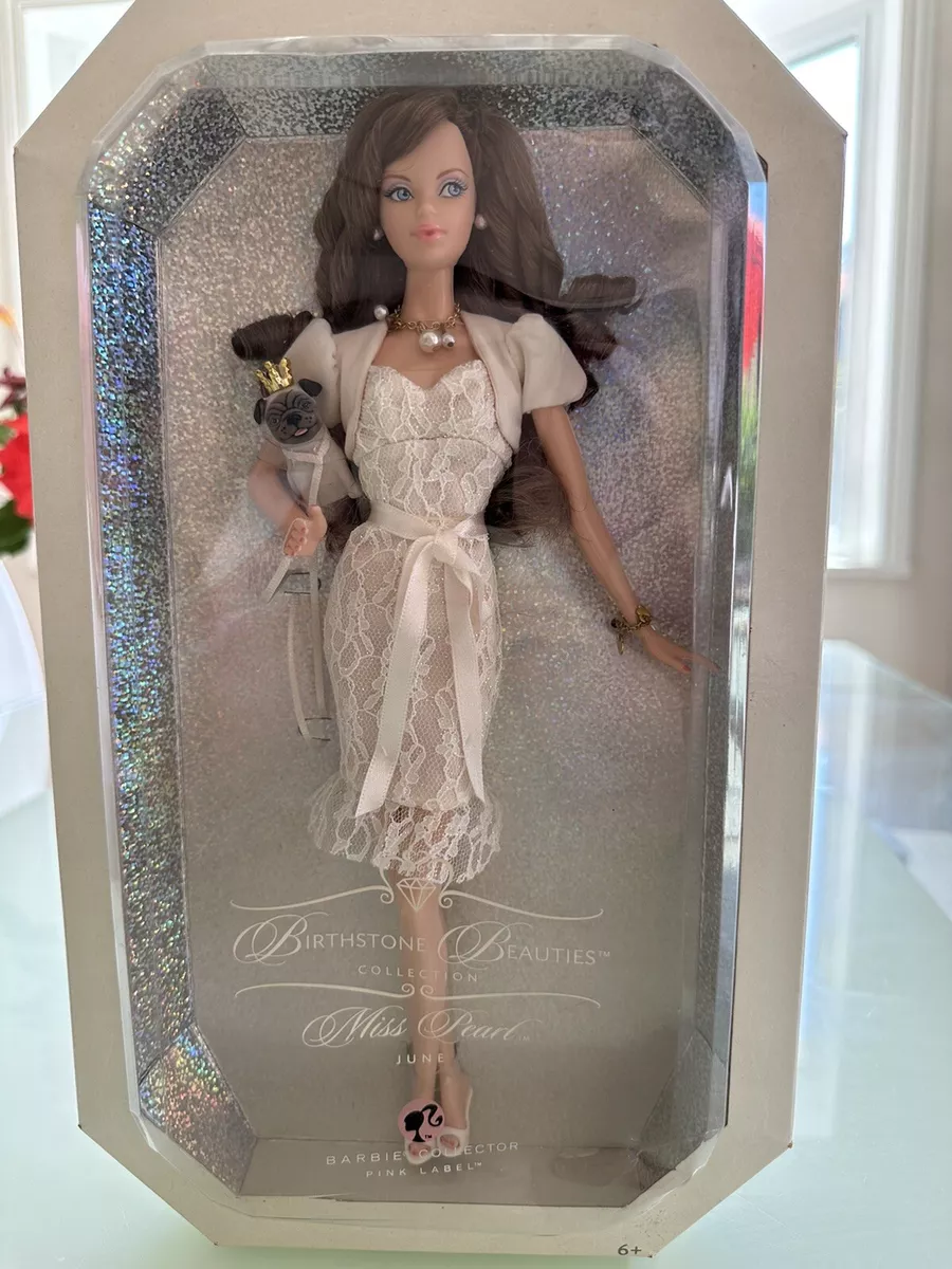 2007 Barbie Birthstone Beauties Miss Pearl June Doll