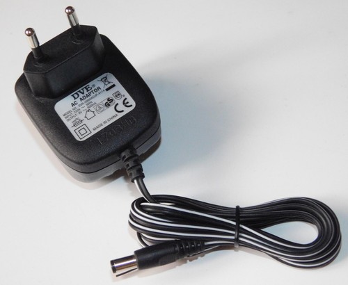 Netzteil 9V AC 600mA AC Adaptor DVE DVR-0960ACUP-4114 Hohlstecker 5,5/2,1mm - Afbeelding 2 van 3
