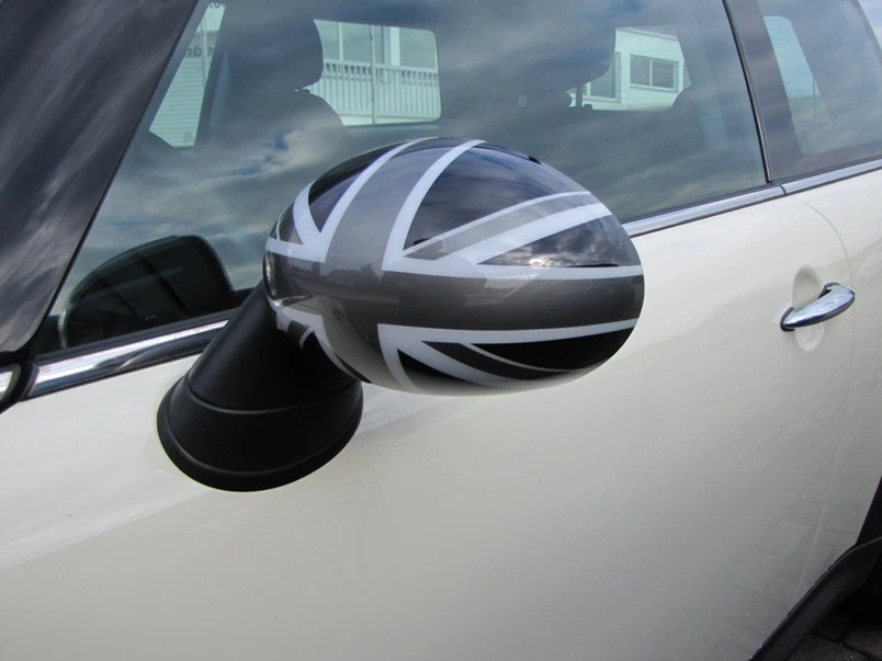 CALOTTE SPECCHIETTI UNION JACK per MINI ONE COOPER R55 CLUBMAN R56 R57 R58 R60 R61 - Immagine 2 di 4
